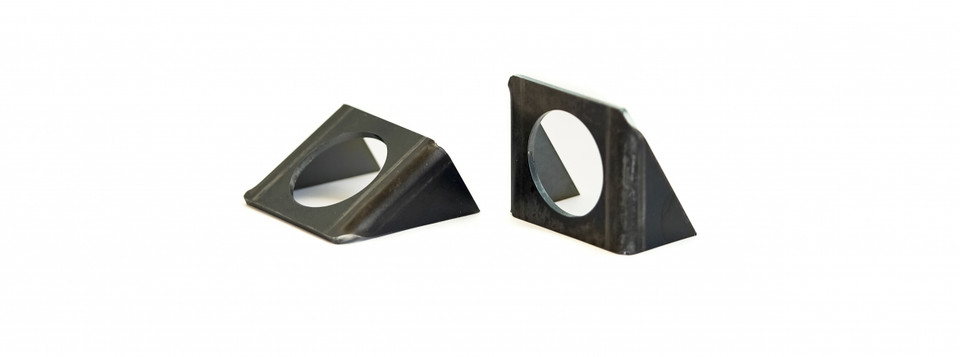 RWD 4AGE Weld-On Lower Radiator Mounts