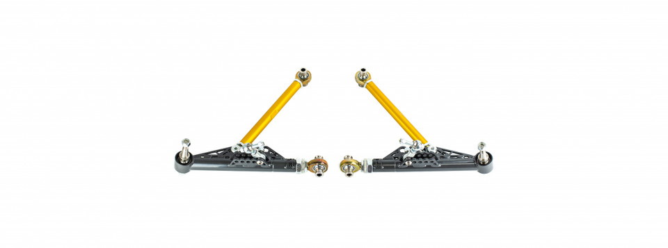 GTX2 Front Lower Control Arms and TC Rods for ZZW30 MR2 Spyder
