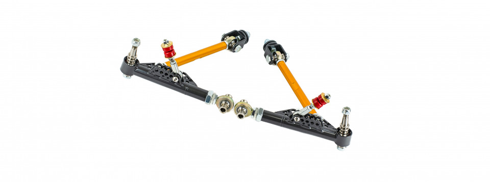 GTX2 Front Lower Control Arms and TC Rods for Lancer