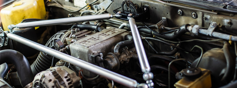 Front Tri Bar Add-On for the FB RX7 with 13B Engine