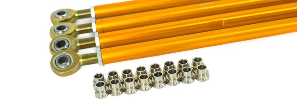 Rear Control Arms for the R53 Mini Cooper S