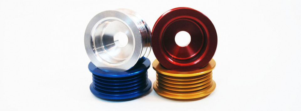 Lightweight 4AGE Alternator Pulleys