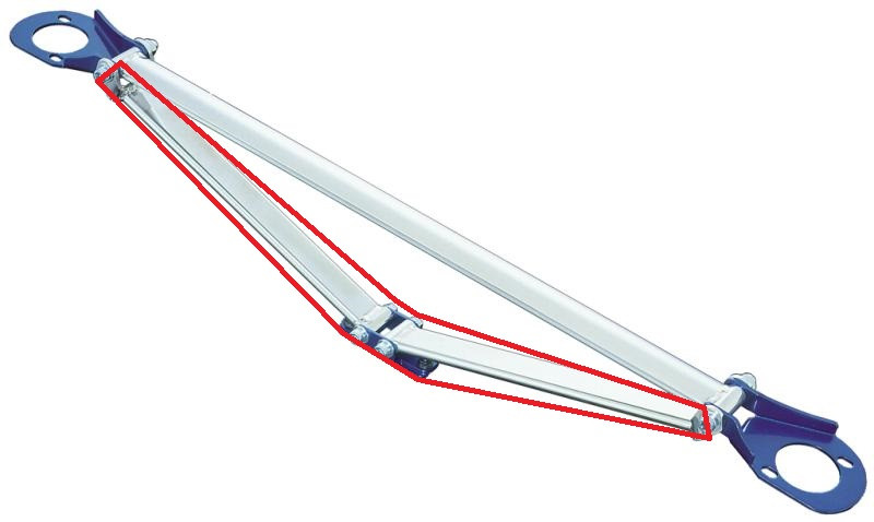 Cusco Type OS Strut Bars for the S13 240SX