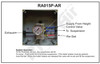 RA015P-AR - Manual Suspension Dump w/ Auto Re-Set (RA015P-AR)