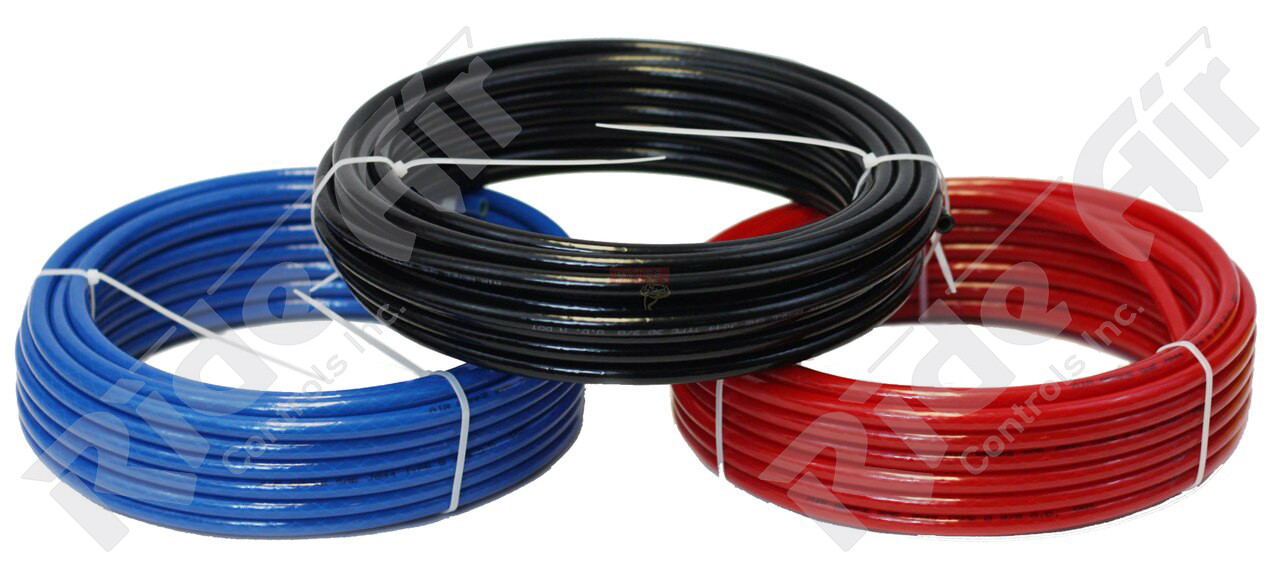 1485-4-SIL-100 - 1/4" Air Brake Tubing 100 ft reel Silver