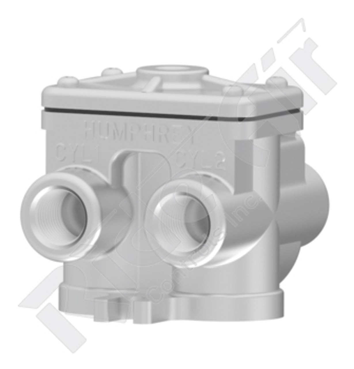 RA501-4A - 4-Way Air Piloted Valve