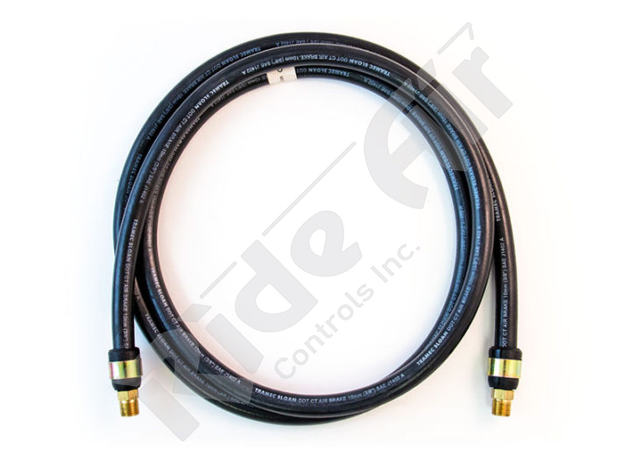 RT31002-018P - 18" Hose Assembly "Live Swivel" 3/8" w/ sealant