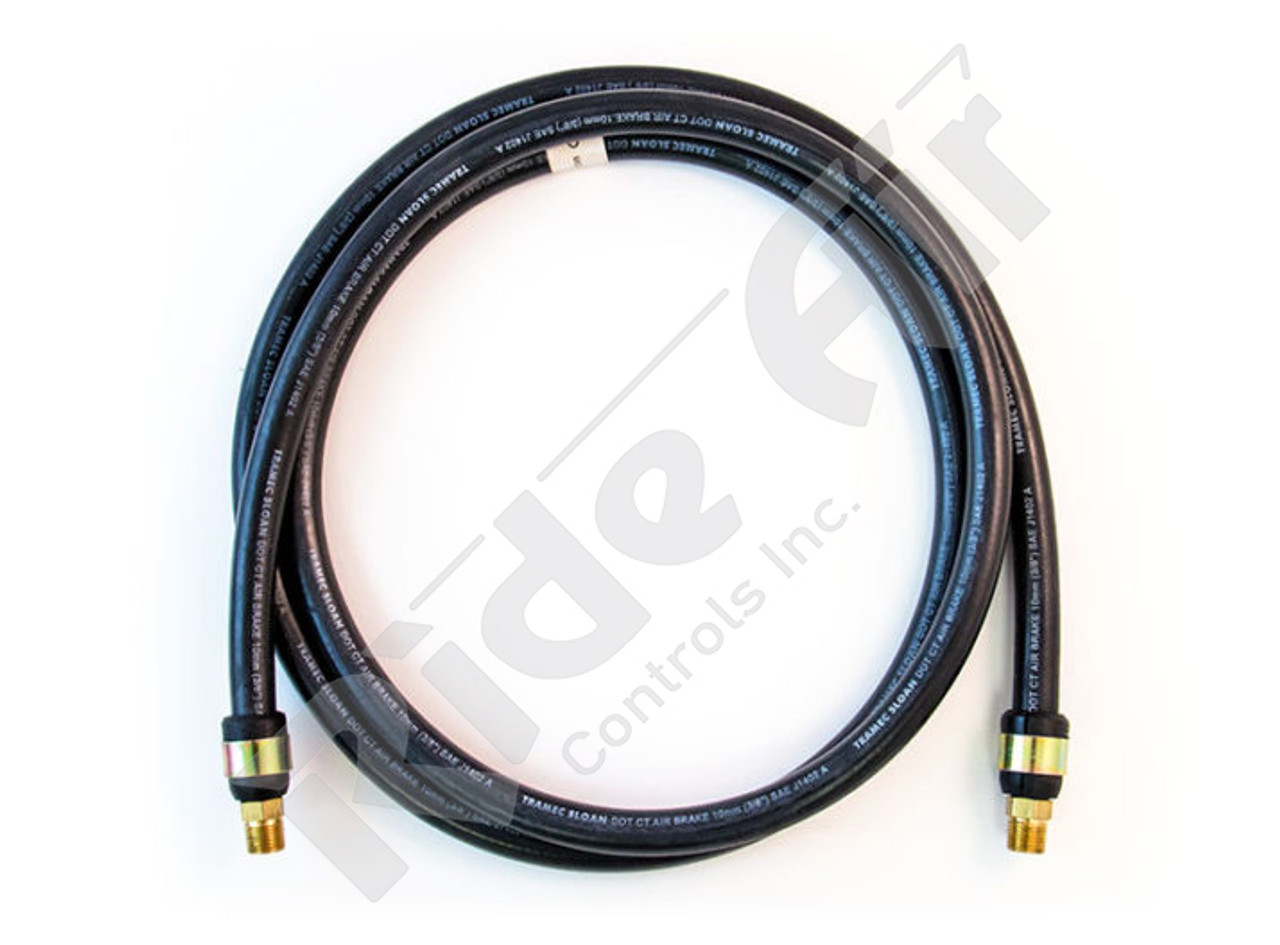 RT31002-018P - 18" Hose Assembly "Live Swivel" 3/8" w/ sealant