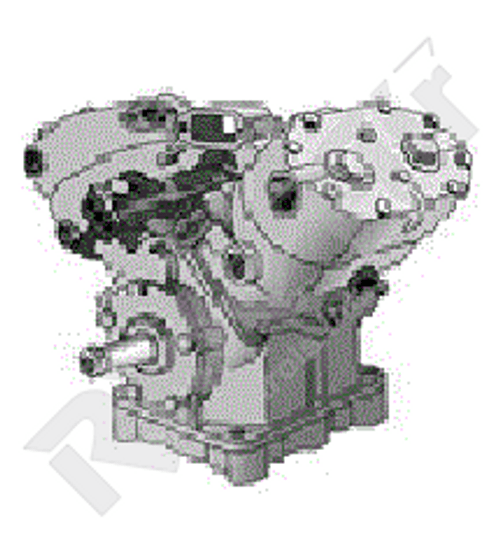 F-1000 Pulley Drive (229001X) Air brake compressor