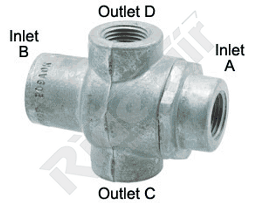Double Check Valve (4) (RV278598)
