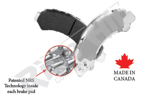 RADN1583 - NRS Air Disc Brake Pads (RADN1583)