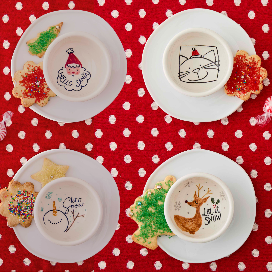 Holiday Wishes & Tiny Dishes