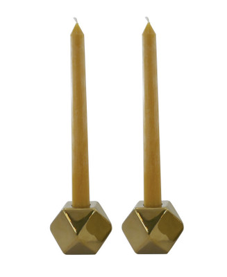 Home Of The Brave Beeswax Candle Taper S/2