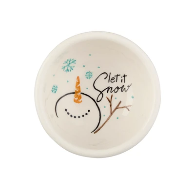 Holiday Wishes & Tiny Dishes - Let It Snow