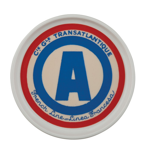 The Grand Tour Paris "A" French Line Coaster