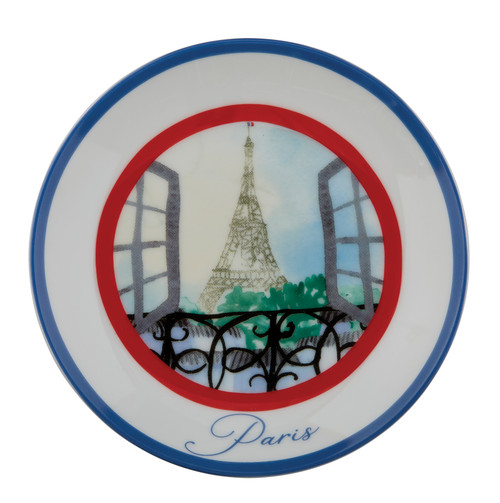 The Grand Tour Paris 6" Plate