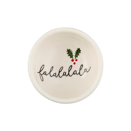 A Very Merry Table Petite Bowl - Falalalala