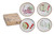Farm To Table Plates Fruit S/4