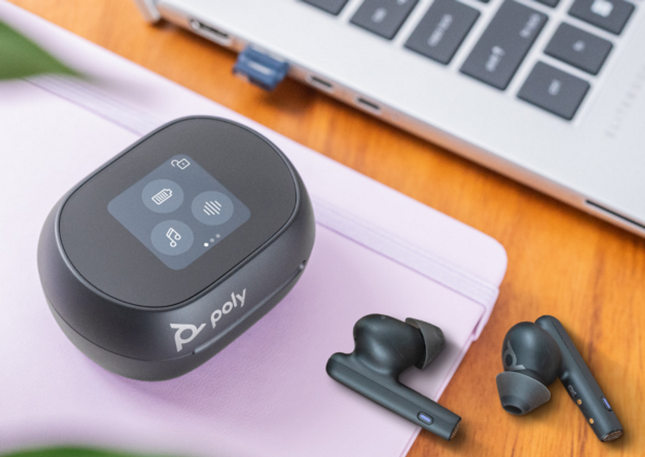 Poly Voyager Free 60 UC True Wireless Earbuds, Basic Charge Case, USB-C Black, MS TEAMS (Poly 220757-02/HP 7Y8L8AA) Poly Voyager Free 60 UC True Wireless Earbuds, Basic Charge Case, USB-C Black, MS TEAMS (Poly 220757-02/HP 7Y8L8AA)