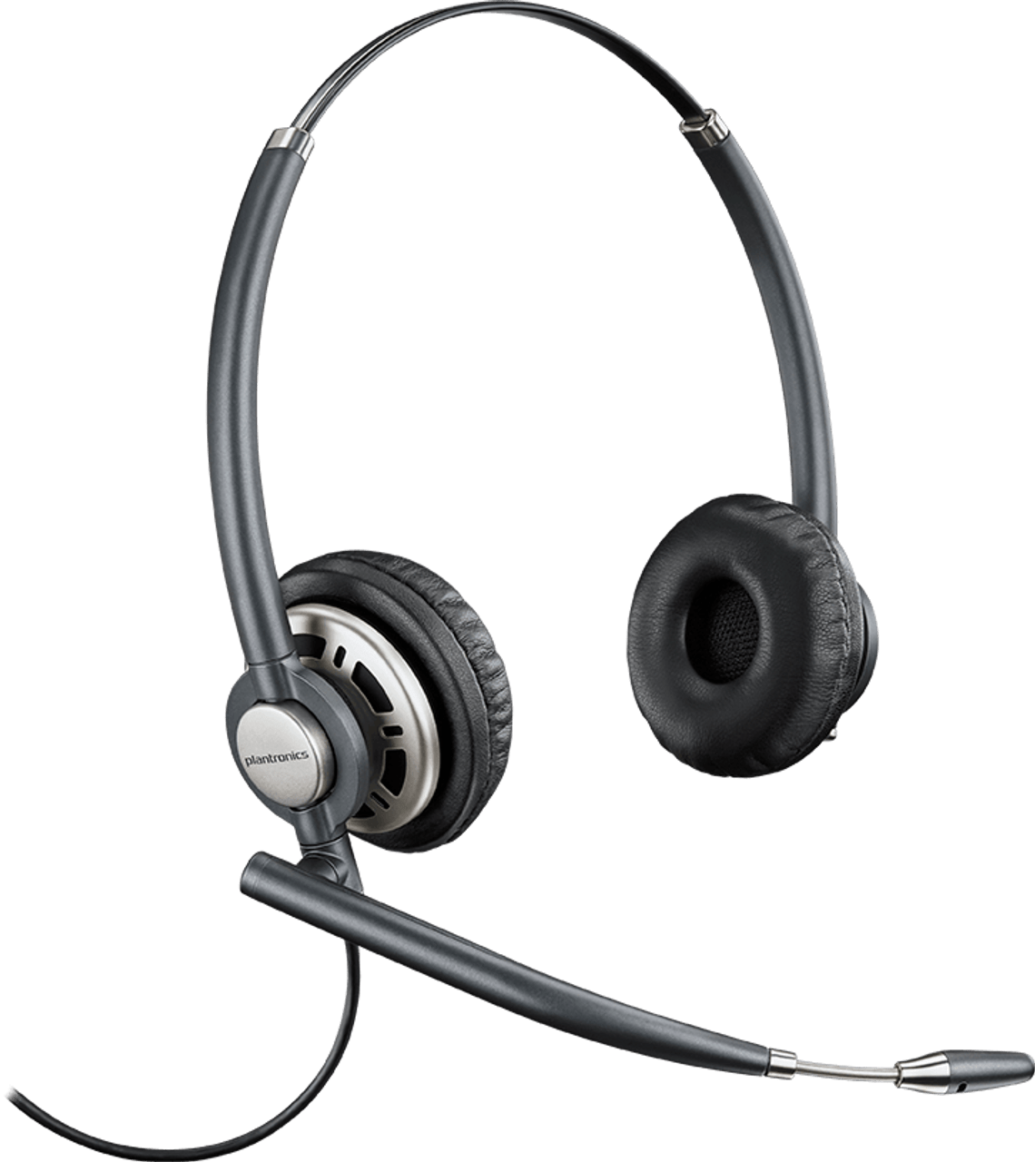 Poly EncorePro HW720 Dual Ear Professional Headset, Quick Disconnect (Poly  78714-101/HP 805H6AA#ABA)