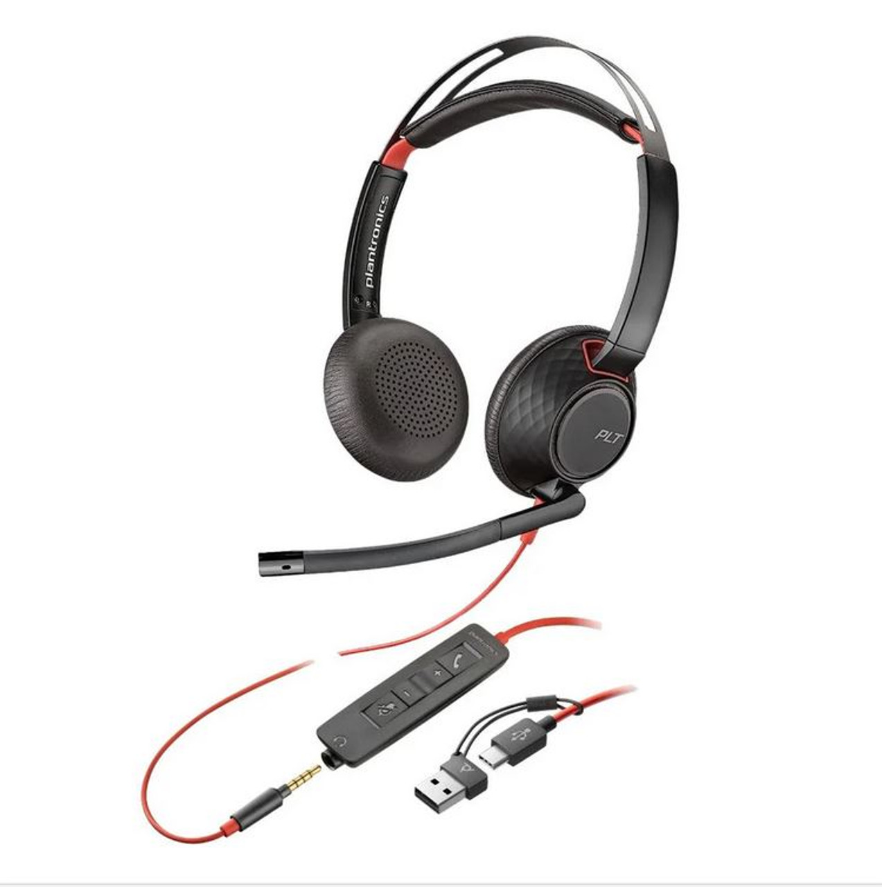 Plantronics Blackwire C5220 Binaural USB-C/A 3.5mm Headset