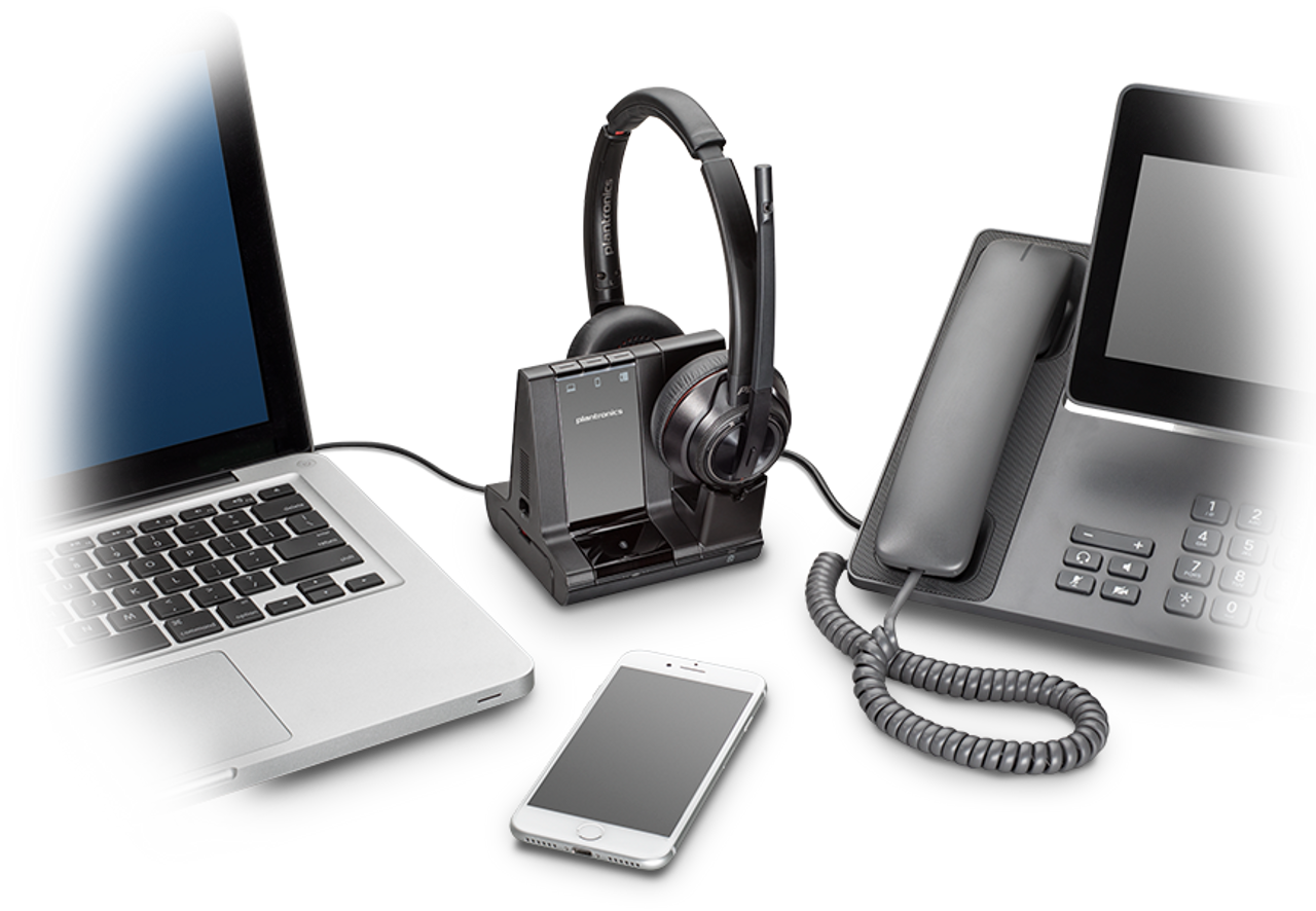 Plantronics Savi 8210-M Office DECT Wireless Headset (207309-01)