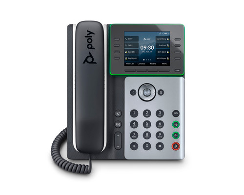 Poly Edge E350 Series IP Desk Phone (2200-87010-025) Front