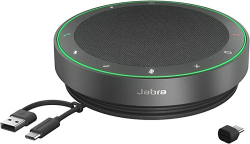 Jabra Speak2 40 Speakerphone, UC, Dark Grey