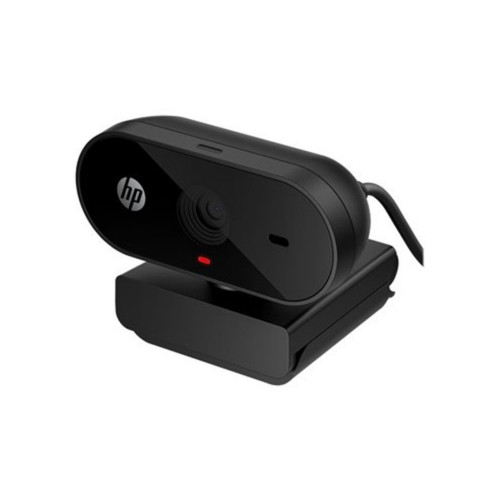 HP 325 Full HD 1080p plug-and-play USB-A Webcam with integrated mic, 66º wide-angle and 360º swivel