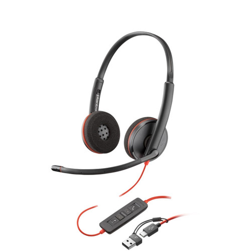 Poly Blackwire C3220 Binaural USB-C/A (HP 8X228AA)