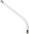 Replacement Voice Tube (Long) Clear (17593-01) Front View