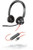 Blackwire BW3320-M USB A corded dual ear headset, MS Teams Certified