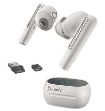 Poly Voyager Free 60+ UC ワイヤレスイヤフォン Amazon.com: Poly Voyager Free 60 UC Earset - Stereo - True