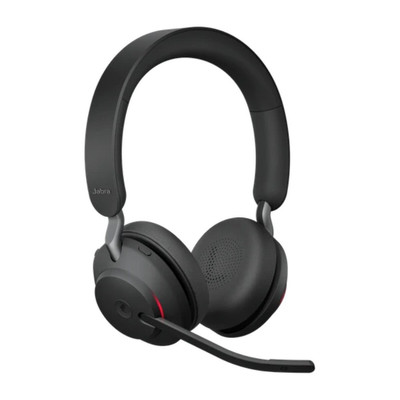 Jabra Evolve2 65, Wireless Headset, Link390C MS Stereo Black