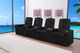 Escobar 4 Seater Manual Recliner Home Theater Lounge | Home Cinema Seats | Premium Cinema Chairs | Cinema Theatre Lounge