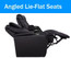 Phantom 4 Seater Electrical Recliner Home Theater Lounge | Home Cinema Seats | Premium Cinema Chairs | Cinema Theatre Lounge