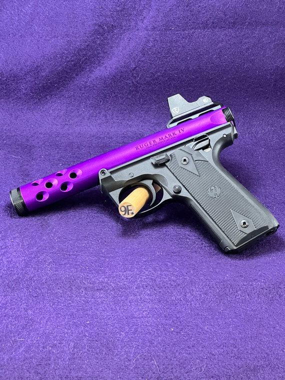 Mark IV 22/45 Lite Purple with Red Dot