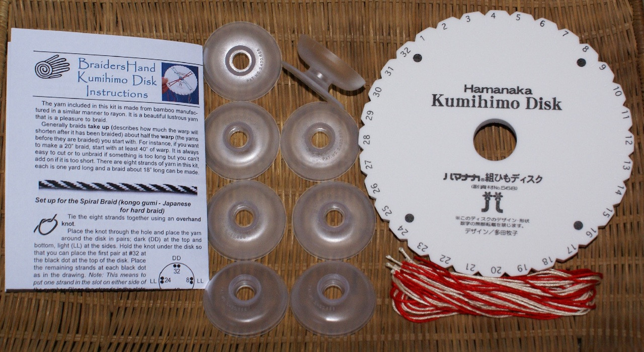 Kumihimo Disk Kit - BraidersHand