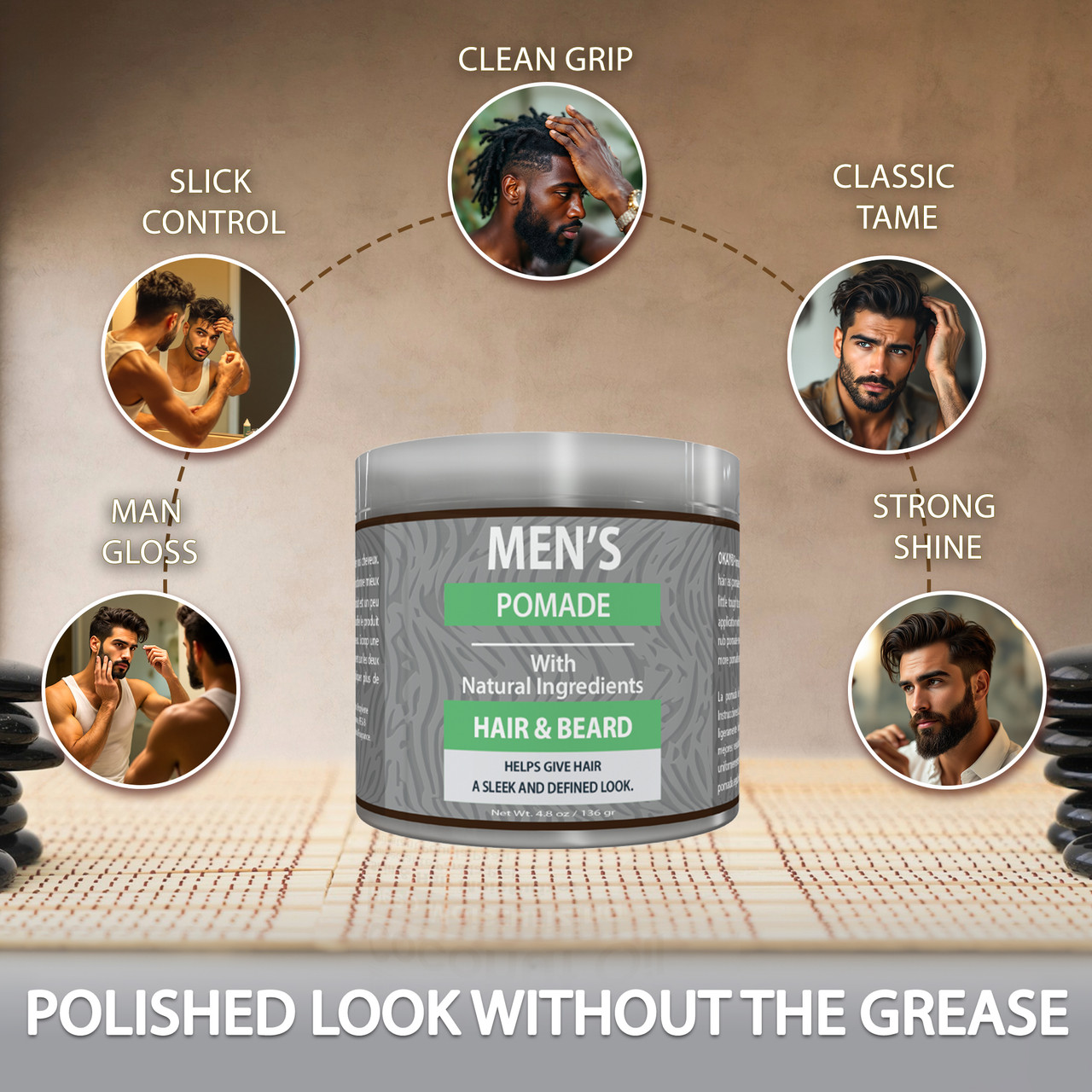 OKAY Men's Pomade - 4.8 oz