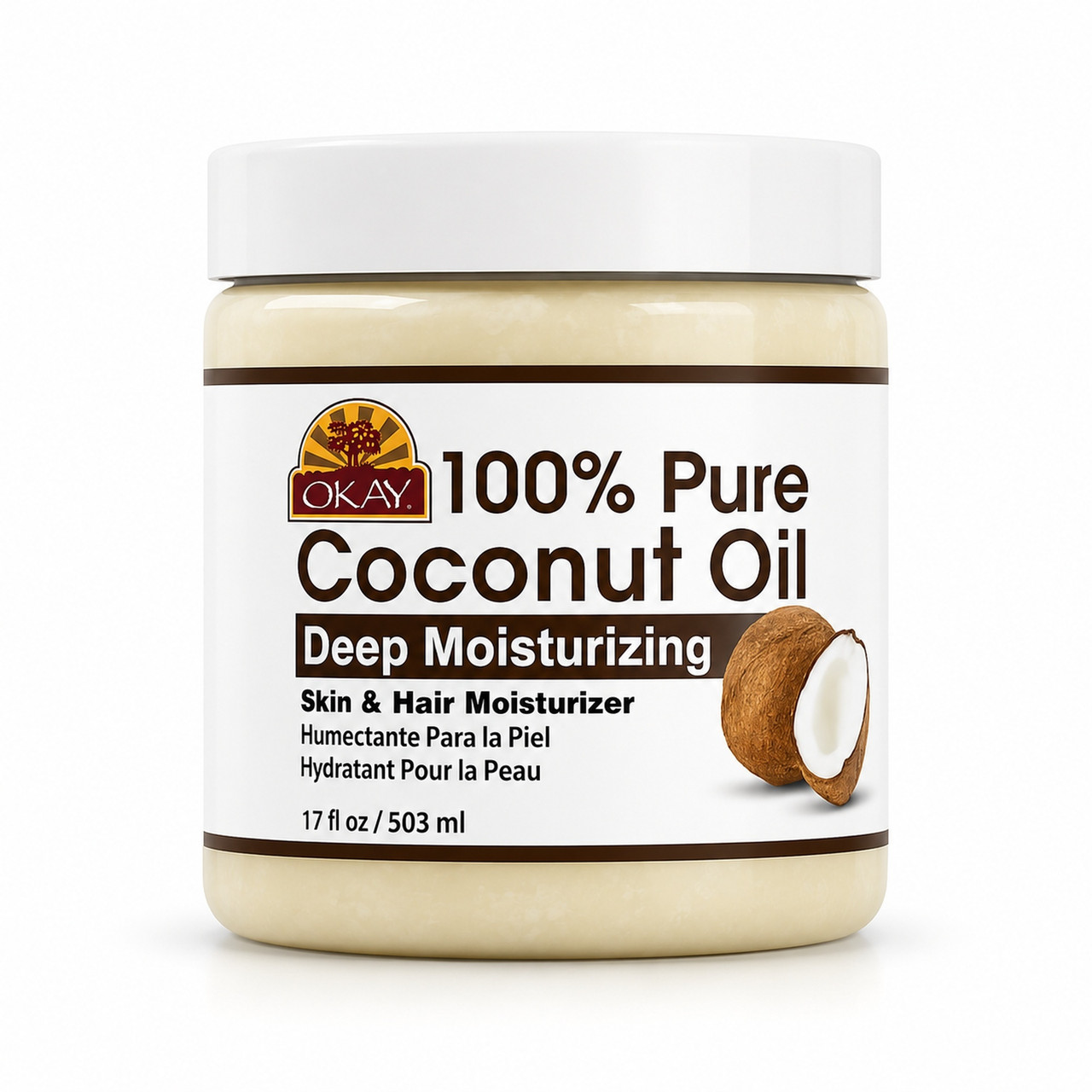 ナチュレ 100% natural coconut oil 100% Pure Coconut Oil - 17 oz