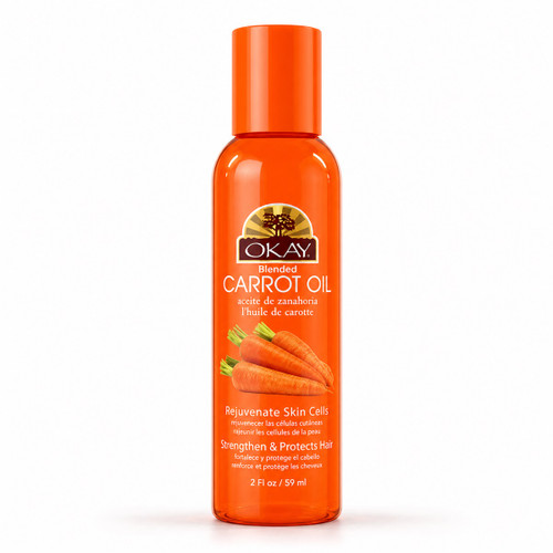 OKAY Pure Naturals Blended Carrot Oil - 2 oz / 59 ml