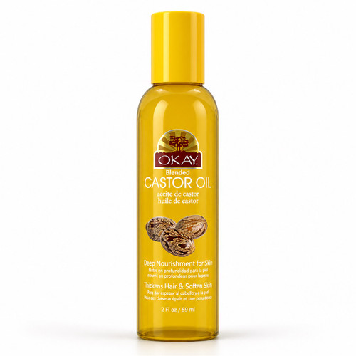 OKAY Pure Naturals Blended Castor Oil - 2 oz / 59 ml