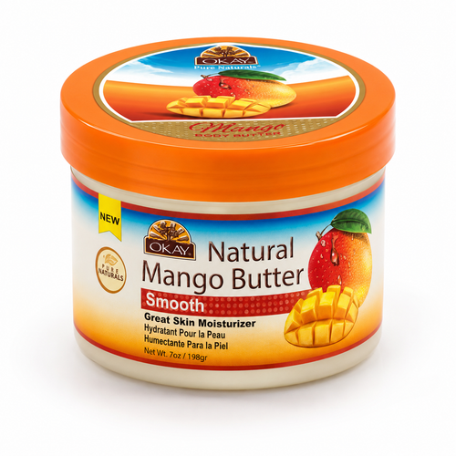 OKAY Pure Naturals Mango Body Butter - 7 oz / 198 ml