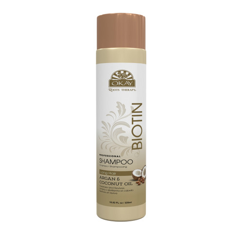 OKAY ROOTS THERAPY PROFESSIONAL SHAMPOO with BIOTIN 10.82oz / 320ml