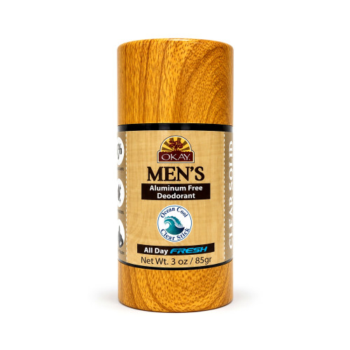 OKAY Men's Aluminum-Free Deodorant - 3 oz / 85 g