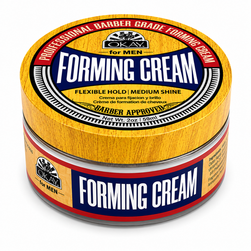OKAY Men's Flexible Hold Forming Cream - 2 oz / 59 ml