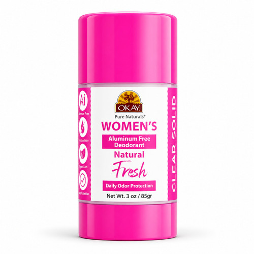 OKAY Pure Naturals Women's Aluminum Free Deodorant - 3 oz / 85 g