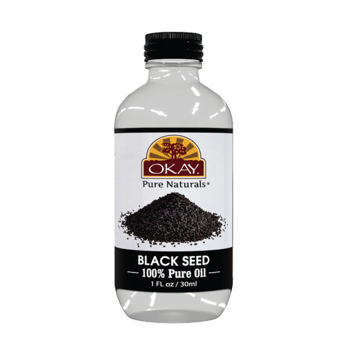 OKAY 100% PURE Black Seed ESSENTIAL Oil 1oz/30ml