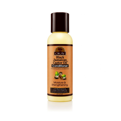 OKAY Black Jamaican Castor Oil Conditioner - 2 oz / 59 ml