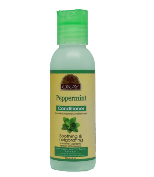 OKAY PEPPERMINT Soothing & Invigorating CONDITIONER 2oz/59ml